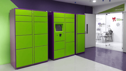 tu smart locker giao nhan